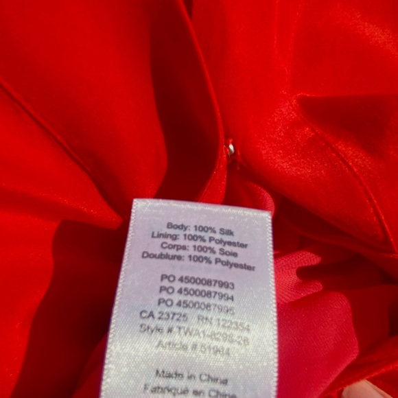 Aritzia Babaton red playsuit - Picture 6 of 6